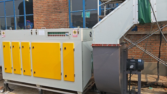 PVC制品企業(yè)，在治理油煙、廢氣時處理方案